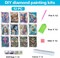 12 Pack 5D Diamond Painting Kits for Adults, Round Drill Animal Diamond Art Set, DIY Gem Art Canvases for Home Décor & Gifting (12×16 inch)